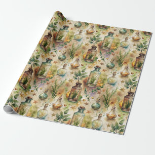  Apothecary Bottles Patroon (6) Cadeaupapier