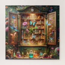 Apothecary Butterfly Cabinet Magische Potions
