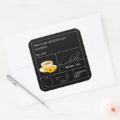 Apothecary Calendula Herbal Tea Étiquette (Enveloppe)
