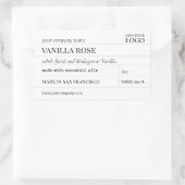  Apothecary Candle of Bath Product Label (Tas)