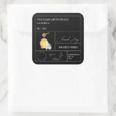 Apothecary Chamomile Infusé Étiquette de miel (Sac)