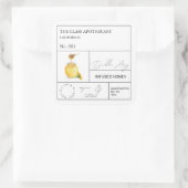Apothecary Dandelion Étiquette de miel infusé (Sac)