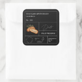 Apothecary Date Label (Tas)