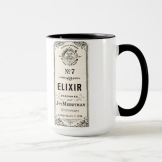 Apothecary Elixir Label Mok