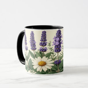 Apothecary Herbs Mug - Vintage Botanical Medicine 