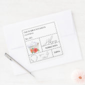 Apothecary Hibiscus Bubble Bath Label (Envelop)
