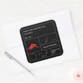 Apothecary Hot Chili Label (Envelop)