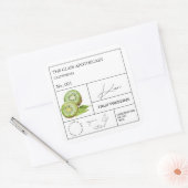 Apothecary Kiwi Label (Envelop)