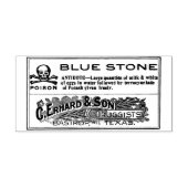 Apothecary  Label Rubber Stamp Rubberstempel (Afrduk)