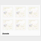 Apothecary Lavender Bubble Bath Label (Vel)