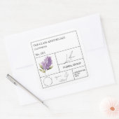 Apothecary Lilac Étiquette (Enveloppe)