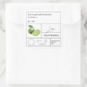 Apothecary Limoen Label (Tas)