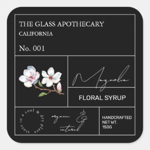 Apothecary Magnolia Étiquette