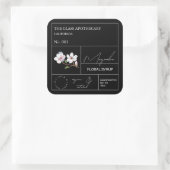 Apothecary Magnolia Étiquette (Sac)