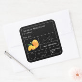 Apothecary Mango Étiquette (Enveloppe)