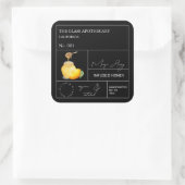 Apothecary Mango Étiquette de miel infusé (Sac)