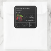Apothecary Mulberry Label (Tas)