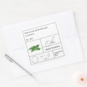Apothecary Okra Étiquette (Enveloppe)
