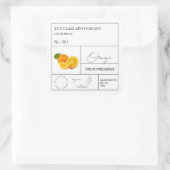 Apothecary Oranje Label (Tas)