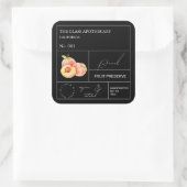 Apothecary Peach Label (Tas)