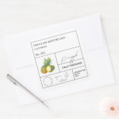 Apothecary Pineapple Label (Envelop)