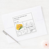 Apothecary Thyme Infused Honey Label (Envelop)