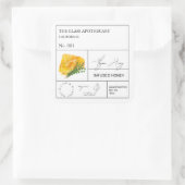 Apothecary Thyme Infused Honey Label (Tas)