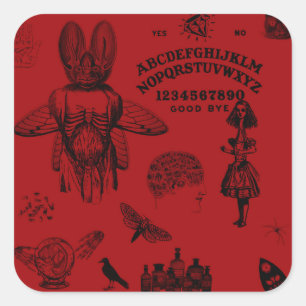 Apothecary Vierkante Sticker