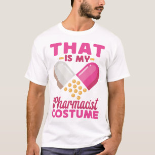 Apotheek dat is mijn apotheker kostuum Halloween T-shirt