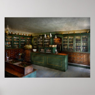 Apotheek - De Chemicus Winkel Poster