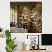 Apotheek - De hoek apotheek Poster (Thuiskantoor)