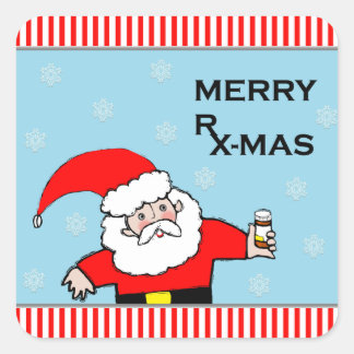 apotheek Kerstvakantie stickers