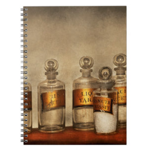 Apotheek - Potten voor tincturen Notitieboek
