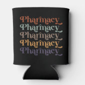 Apotheek Retro Apotheker Apotheek Student Geschenk Blikjeskoeler (Achterkant)