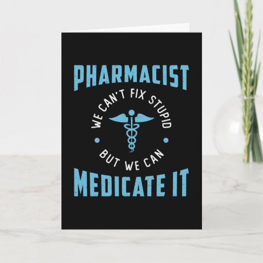 Apotheek Technicus Apotheker Medicate IT Tech Kaart (Voorkant)