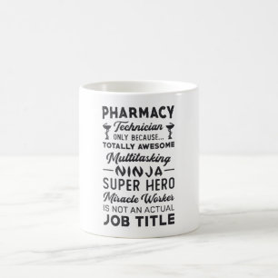 Apotheek Technicus Tech Hero Geneeskunde Apotheker Koffiemok
