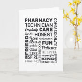 Apotheek Technicus Tech Medicine Apotheker Gift Kaart (Gele Bloem)