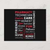Apotheek Technicus Tech Medicine Apotheker Quote Briefkaart (Voorkant)