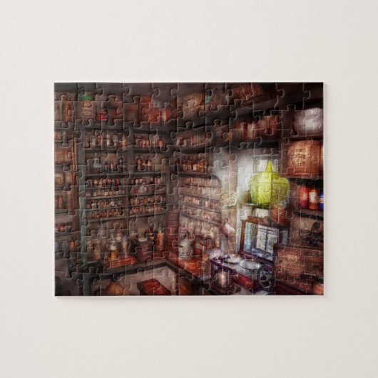 Apotheek - Uitrusting - Merlin's Studie Legpuzzel (Horizontaal)
