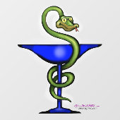 Apotheek Venster Cling Raamsticker (Vel)