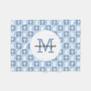 Apotheeksymbool   Apotheker   Aangepaste apotheek Fleece Deken