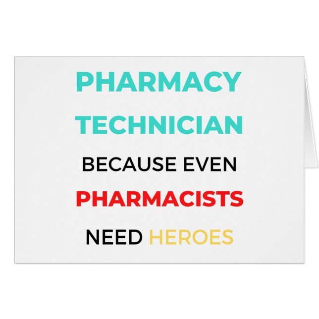 Apotheektechnicus Omdat zelfs apothekers 2 (Voorkant Horizontaal)