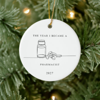 Apotheker Afstudeer Kerst Ornament