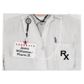 Apotheker Apotheek School Afstudeerder Medium Gift Groot Cadeauzakje (Achterkant)