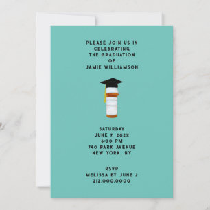 Apotheker Apotheek School Afstudeerfeest Kaart