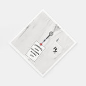 Apotheker Apotheek School Afstuderen Servet (Hoek)