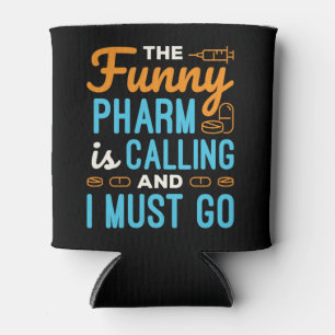 Apotheker Apotheek Tech Funny Pharm roept Blikjeskoeler
