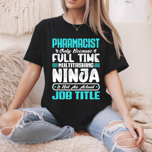 Apotheker Functietitel Beroep Apotheek Vaardighede T-shirt