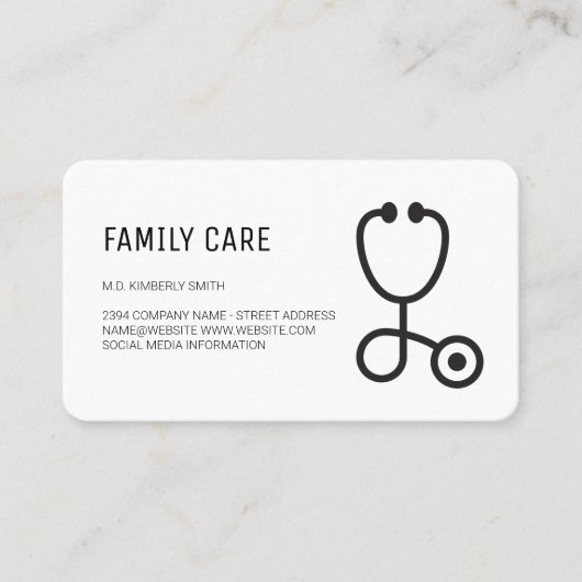 Apotheker | Geneeskunde | Arts Visitekaartje (Voorkant)