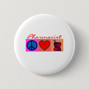 apotheker Gifts Ronde Button 5,7 Cm
